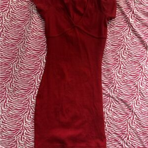 Elegant Red Women's Top